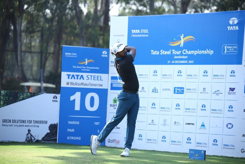 Chikkarangappa wins the TATA Steel Tour Championship