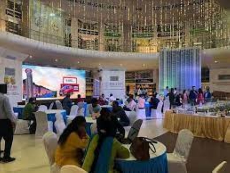 Brisk sales are recorded at SPR City’s midnight jackpot carnival.