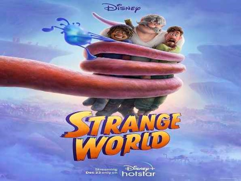 From December 23, Disney+Hotstar will broadcast “Strange World.”
