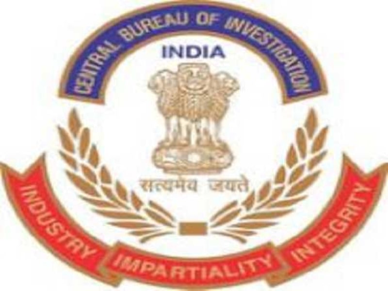 Nine I.T. officers were detained by the CBI for entering the department without taking the required exams.