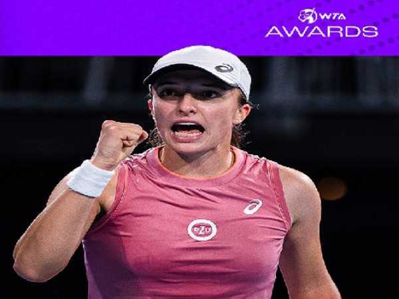 2022 WTA Player of the Year honour goes to Swiatek