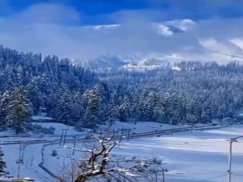 Chillai Kalan freezes Kashmir; Srinagar registers -5.5 degrees Celsius.