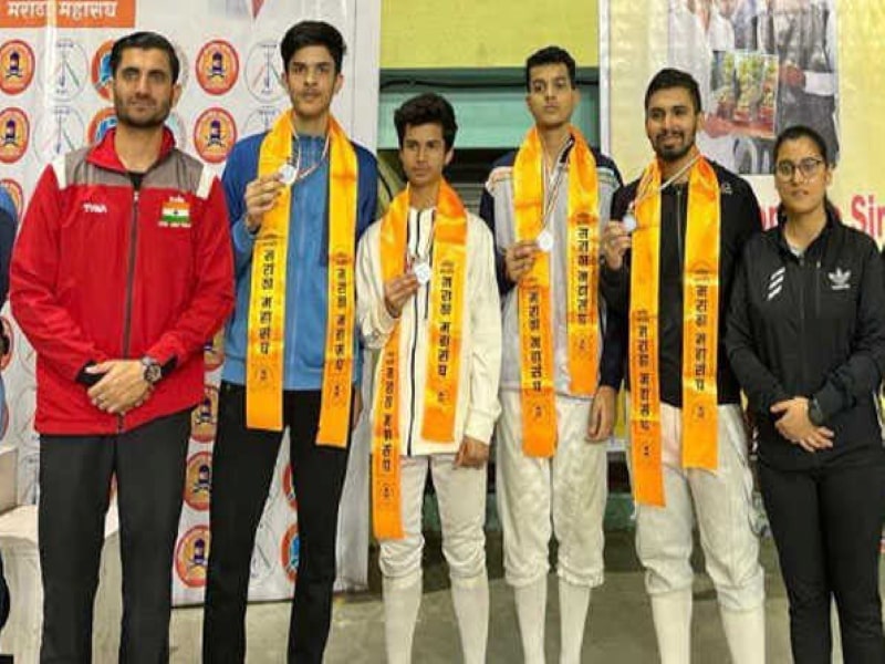 J&K fencers win silver in Nashik’s 17th Cadet C’ship.