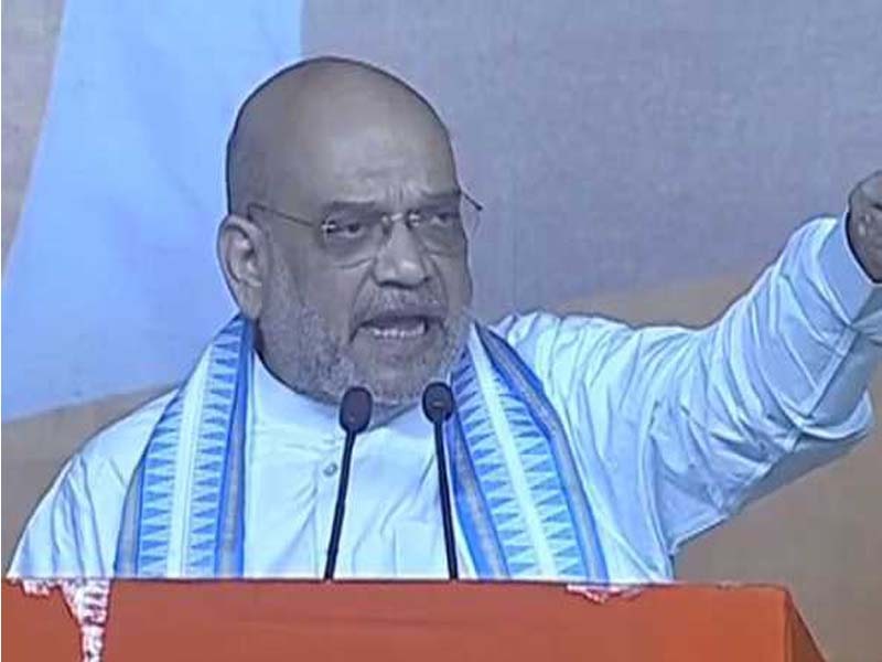 At a BJP rally in Telangana, Amit Shah claims that the position of prime minister is not open and criticises KCR.
