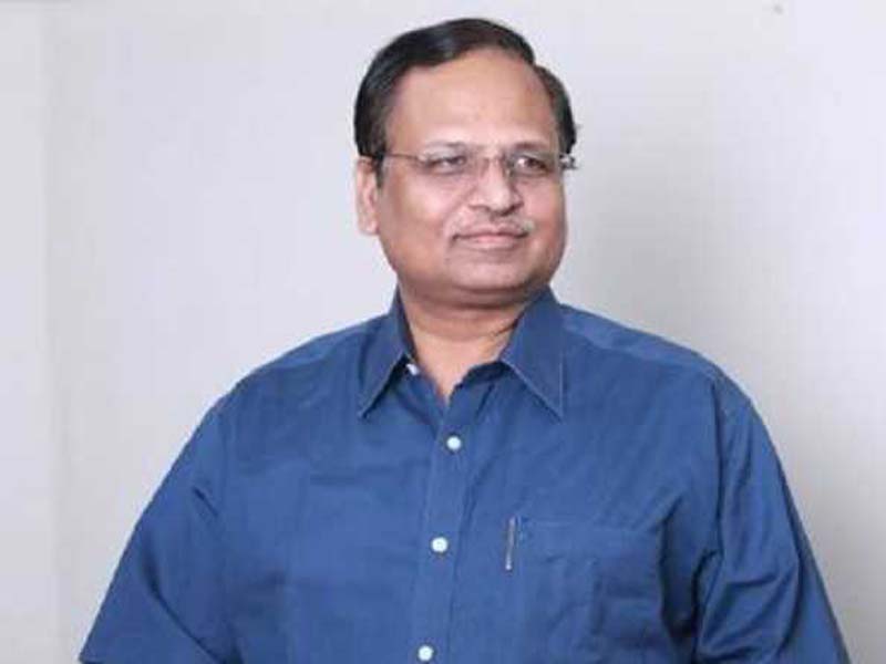 Satyendra Jain, a leader of AAP, was checked into DDU hospital