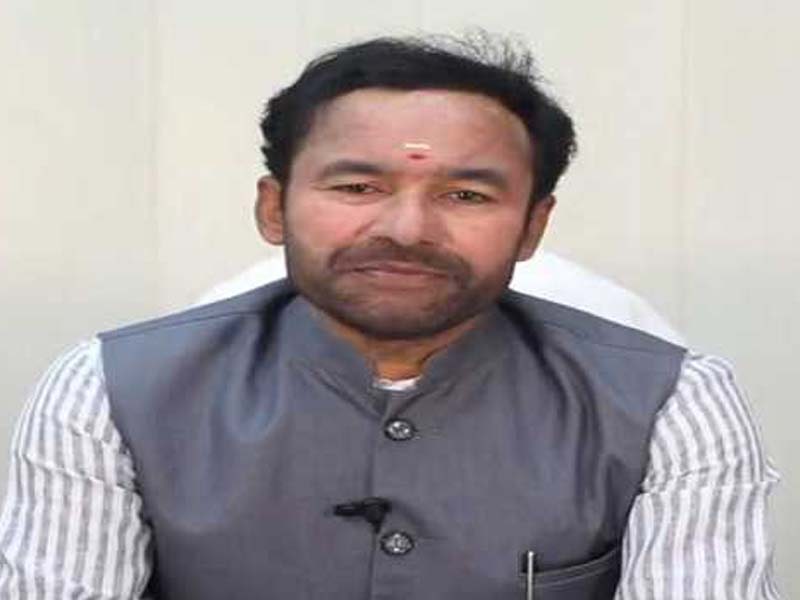 ‘The Kerala Story’ is seen by Union Min Kishan Reddy in Hyderabad.