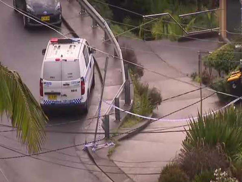 Man shot dead by police after allegedly wielding knife at residents in Australia’s Sydney