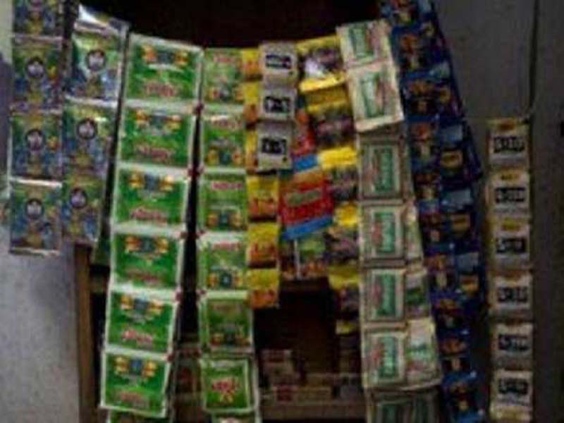Police arrest three after seizing a gutkha worth Rs. 1.37 million.