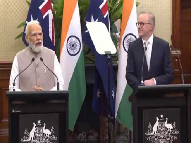 During discussions with the Australian PM Albanese, PM Modi brings up the subject of attacks on temples and Khalistani separatists.