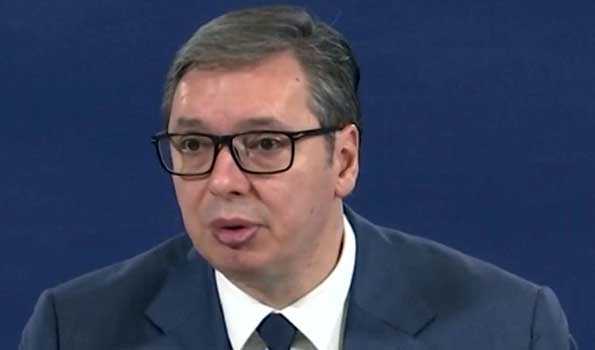Following the Serbian school shooting, Vucic refers to the incident as a “attack on the entire country.”