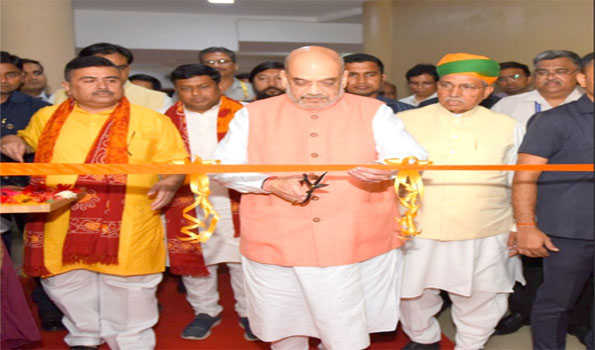 In Kolkata, Shah debuts the movie “Luminaries of Bengal.”