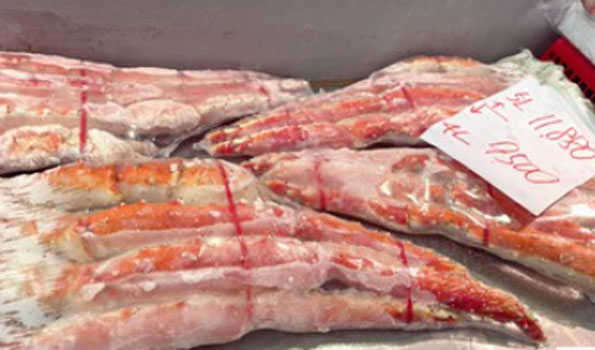 Despite tensions, Japan records record imports of Russian seafood