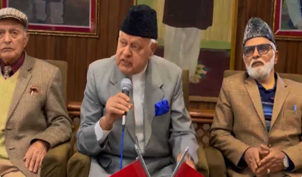 Democracy’s currency is public opinion, says Farooq