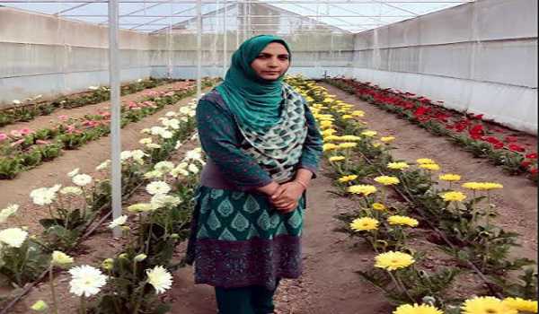Successful businesswoman and inspirational florist Rubina Tabasum