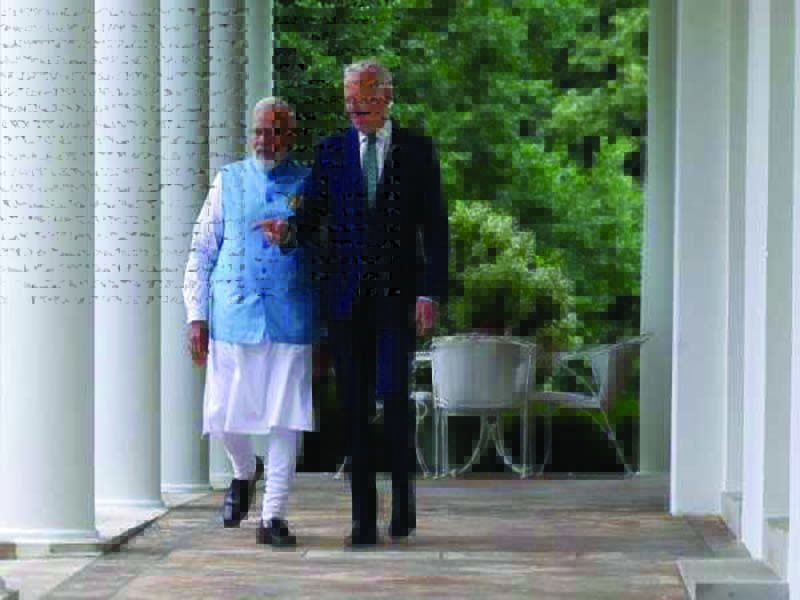 PM Modi: India and the US would continue to cooperate to improve the environment.