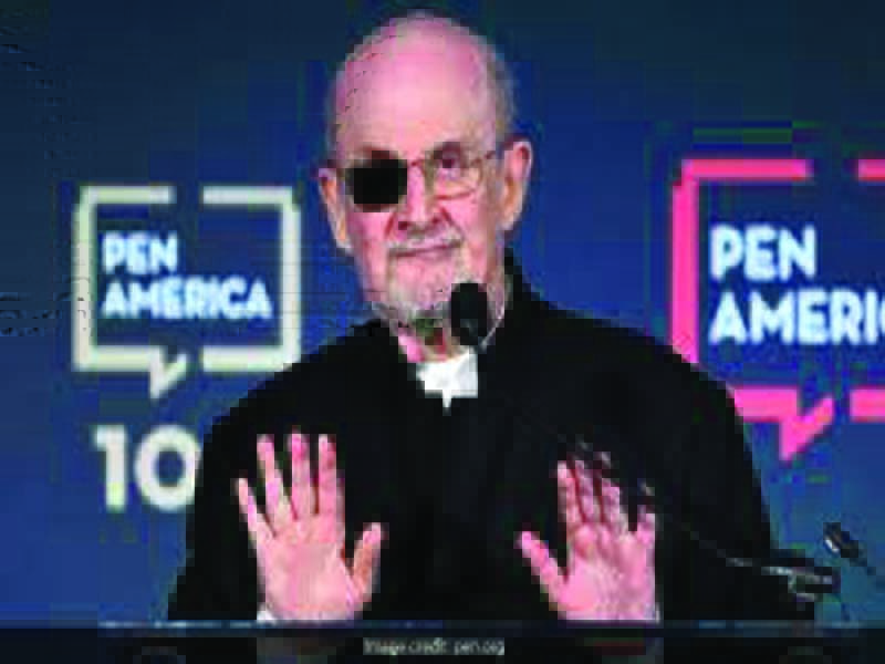 Prestigious German Prize to Salman Rushdie
