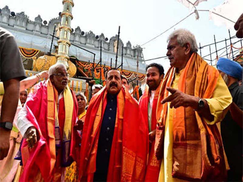 Dedication of the Lord Venkateswara temple would increase spiritual tourism in J&K: LG Sinha