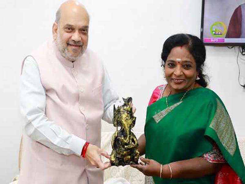 PM and Amit Shah wish the Telangana Governor a happy 62nd birthday.