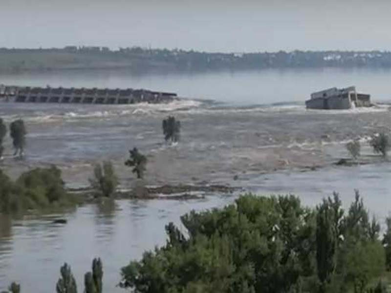 200 Ukrainian communities are impacted by the loss of the Kakhovka dam.