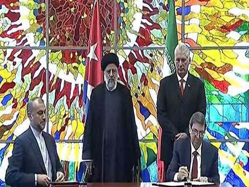 Cuba and Iran sign a collection of bilateral documents