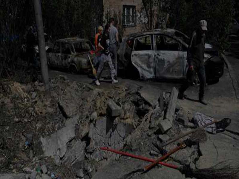2 people were hurt when Belgorod, Russia, was shelled.