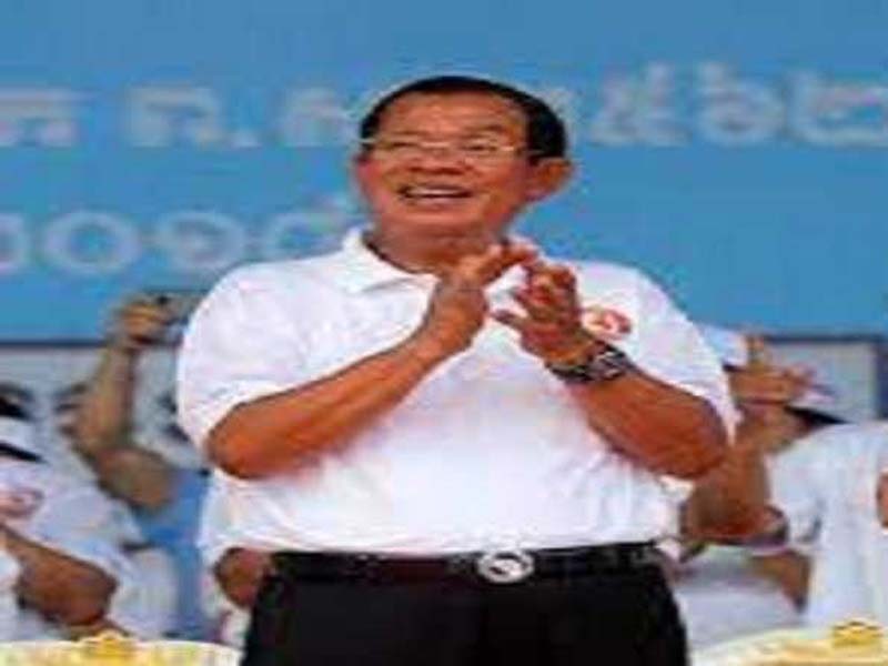 General election campaigns are launched by political parties in Cambodia.