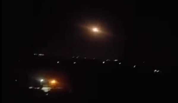 A missile strike by Israel damages two Syrian soldiers.