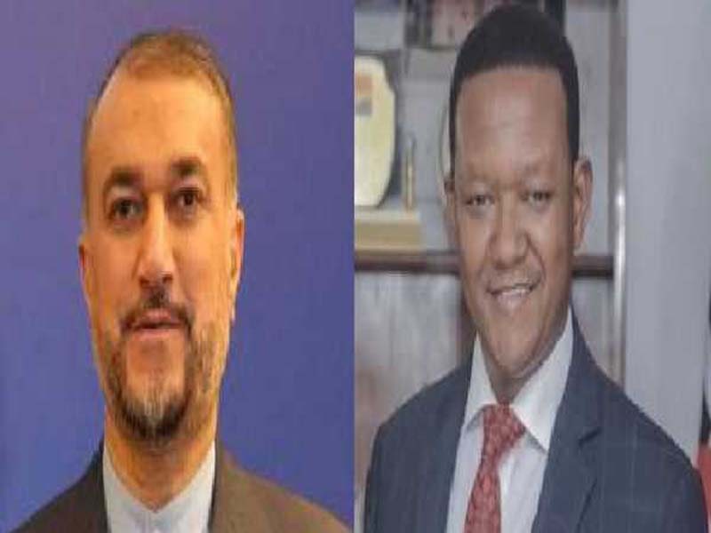 Prior to the Iranian president’s visit, Iran and Kenya discuss enhancing their relations.