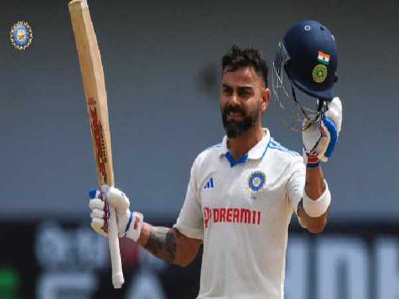 Trinidad test: India is in good shape thanks to Kohli’s milestone century.