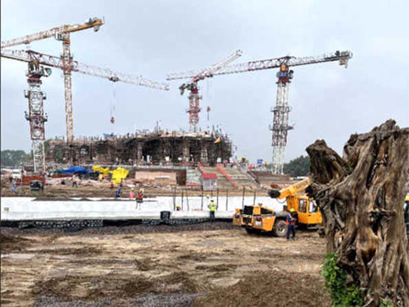 Construction on the Ram Temple will be finished earlier than expected.