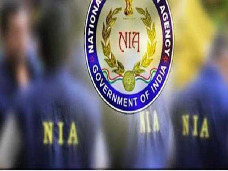 NIA conducts five raids in J&K related to a terror conspiracy case.