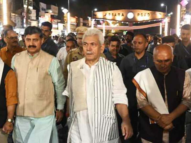 Our main goal is to revitalize Jammu City and make it the growth engine of UT. Sinha, LG