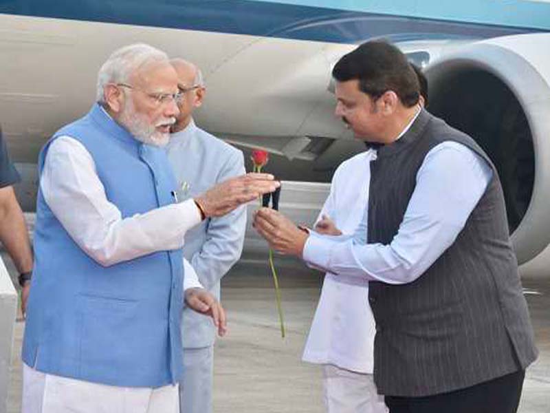 PM Modi travels to Mumbai to open the 141st IOC session.