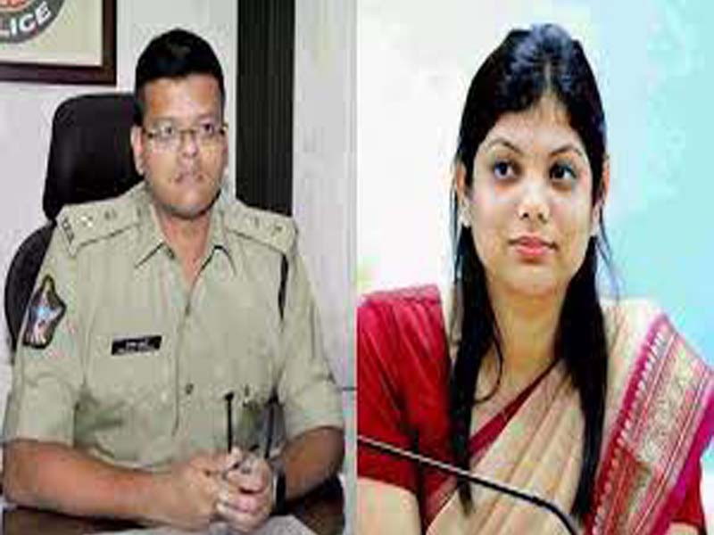 Satpathy Pamela Karimnagar Collector Pamela Satpathy. as CP, Abhishek Mahanty.