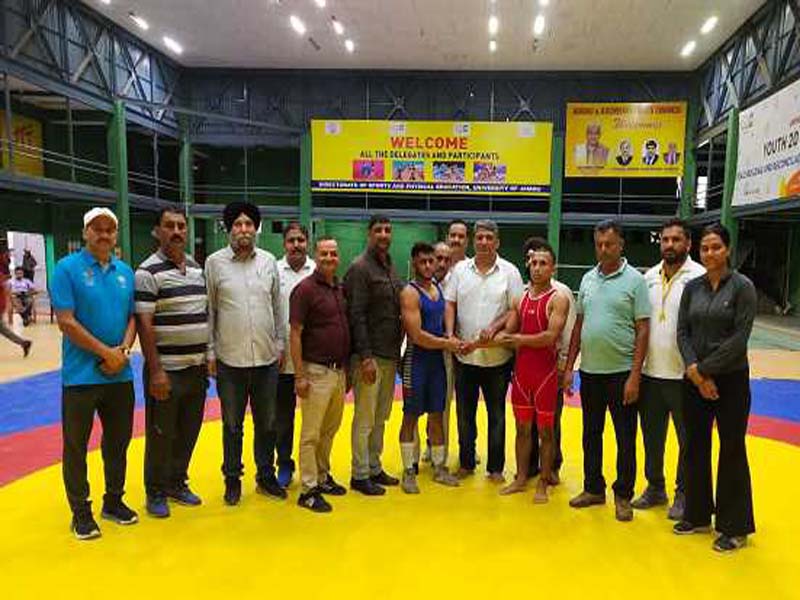 Seven wrestlers will compete for J&K at the national games.