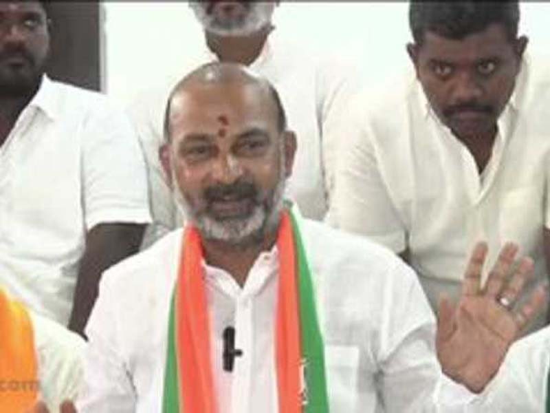 Bandi Sanjay Kumar demands accountability and opposes KCR’s most recent two manifestos.