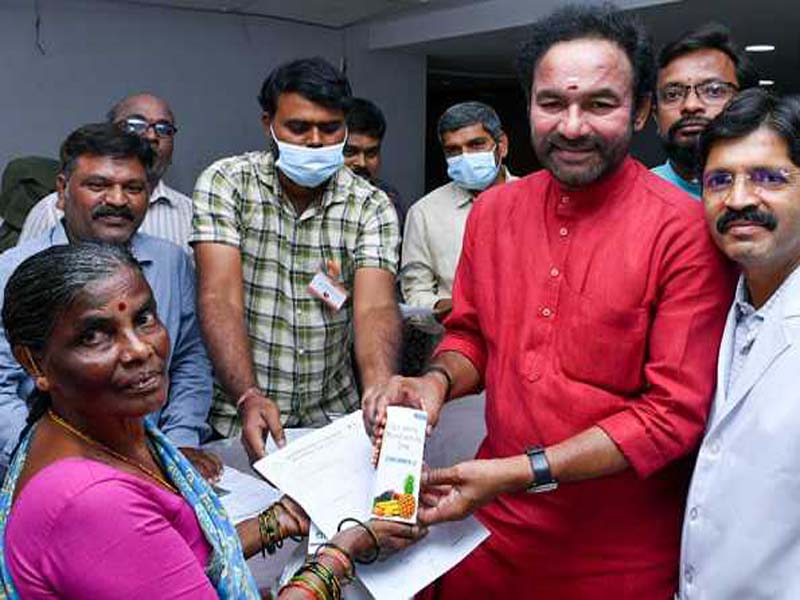 Kishan Reddy inaugurates Mega Medical Camp in Hyd