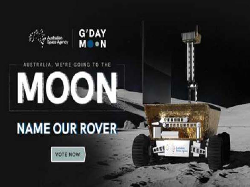 Voters in Australia will choose the first moon rover’s name.