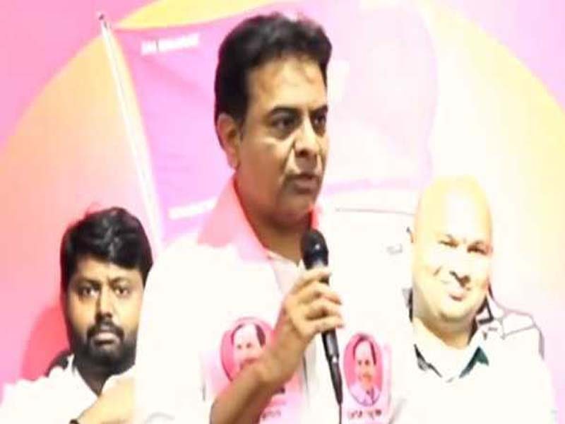 KTR issues a warning that if Congress is elected, industry may relocate to Karnataka.