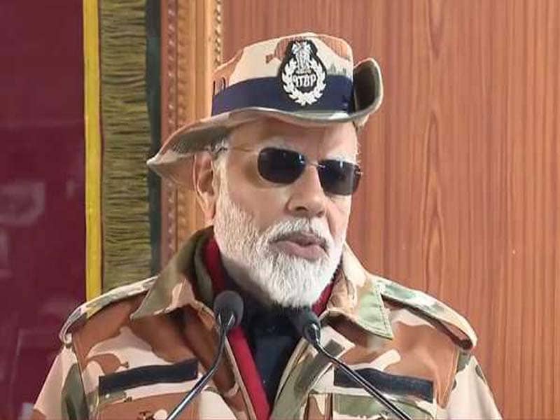 “Boyant Jawans guard our borders, so India is safe,” said Prime Minister Modi.