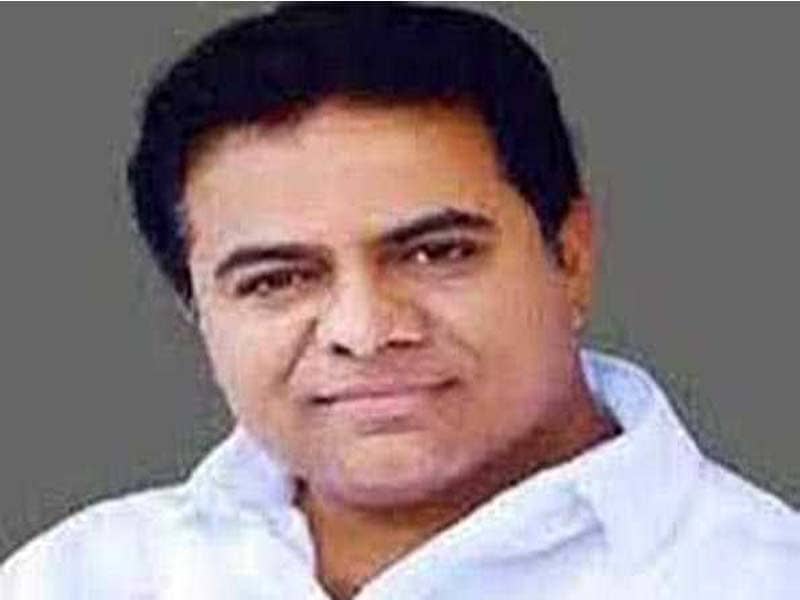 Telangana Minister KTR is hurt in a car accident, but only slightly.