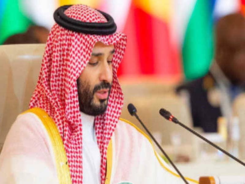 The Saudi Crown Prince demands an immediate end to hostilities in Gaza.