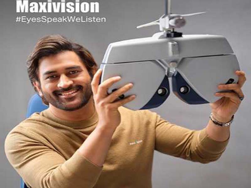 Maxivision ropes in Dhoni as brand ambassador