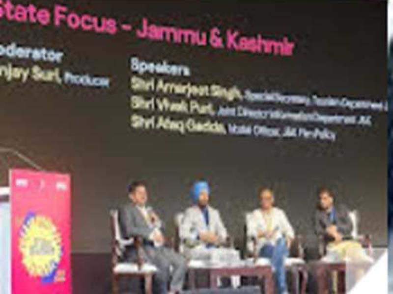 J&K provides film tourism destinations at IFFI Goa.
