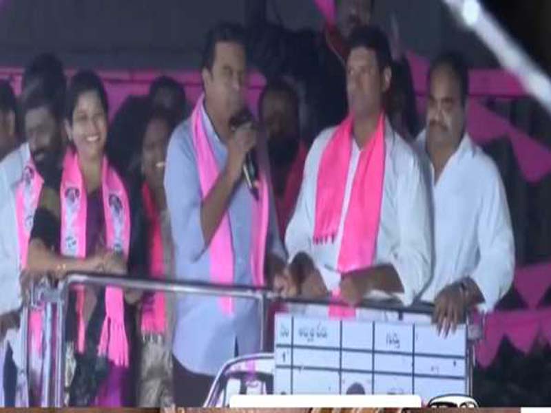 The ‘Trailblazer Telangana’ success story is presented by BRS working president KTR.