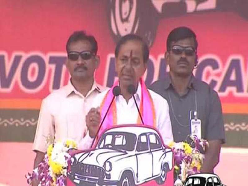 KCR, the Telangana CM, says In ten years, BRS ended fifty years of poverty in Congress.