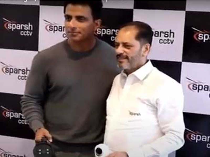 Sonu Sood is appointed as a brand ambassador by Sparsh CCTV.