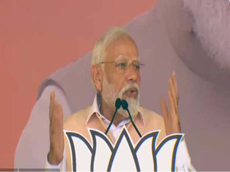 PM charges KCR of selecting a different constituency in order to win