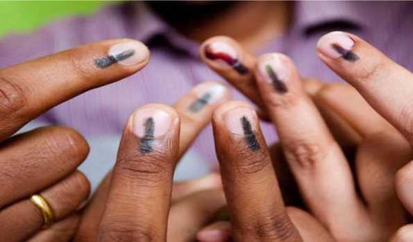 Voter turnout is 71.34 percent in Telangana.