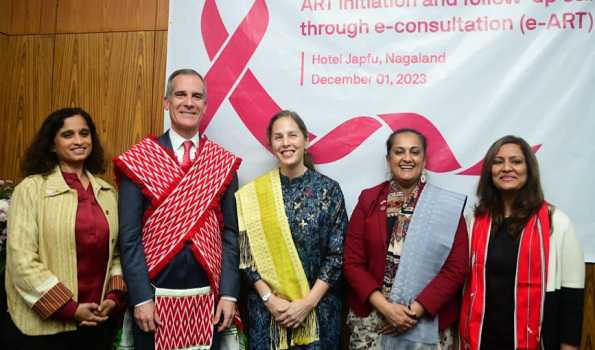 The US government observes World AIDS Day in India.